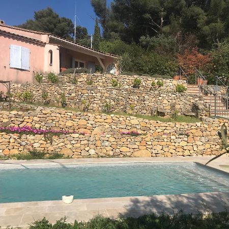 Hauteurs De Toulon : Charmant Studio Piscine Exteriör bild