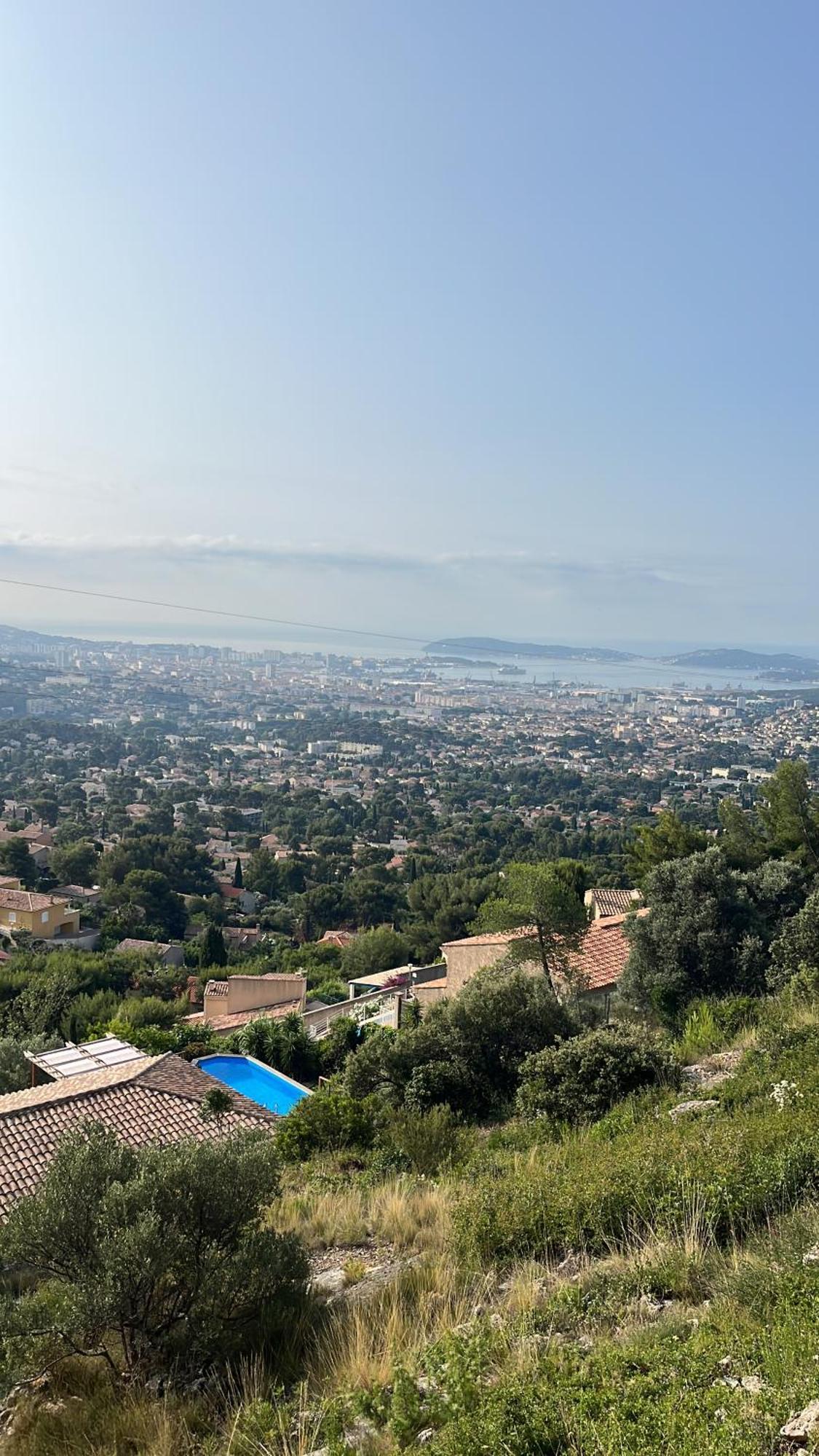 Hauteurs De Toulon : Charmant Studio Piscine Exteriör bild